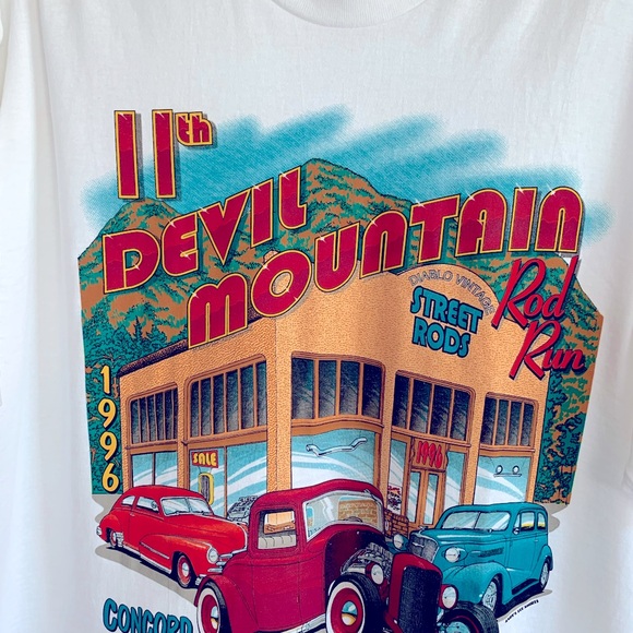 Vintage 1996 Andy’s Custom Tee Shirt Sz XL - Picture 3 of 6